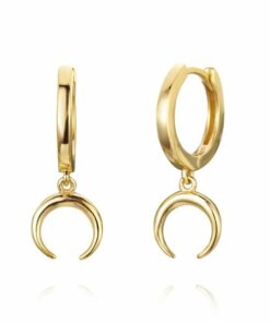 Pendientes Aros ASTI LUNA ORO (UNIDAD)