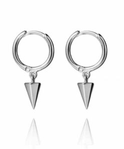 Pendientes Aros ASTI CONO PLATA (UNIDAD)