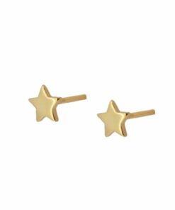 Pendientes mini BARI ESTRELLA ORO (UNIDAD)