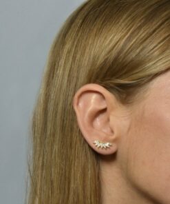 Alternative view of Pendientes Trepadores PIACENZA ORO