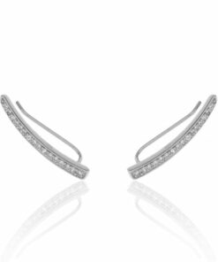 Pendientes Trepadores NOVARA PLATA