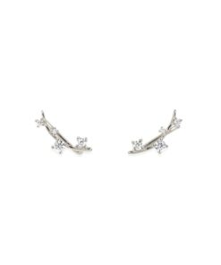 Pendientes Trepadores AOSTA PLATA