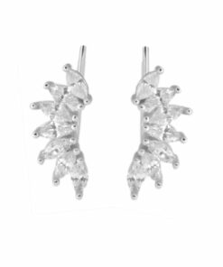 Pendientes Trepadores PIACENZA PLATA