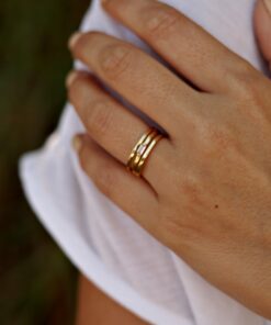 Alternative view of Anillo LIVORNO ORO