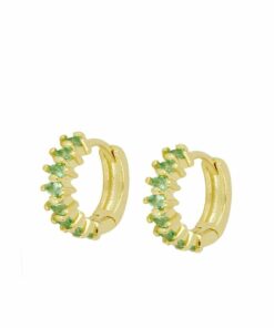 Pendientes Aros ASTI OTTO VERDE (UNIDAD)