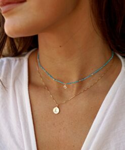 Alternative view of Collar LETTERA ORO