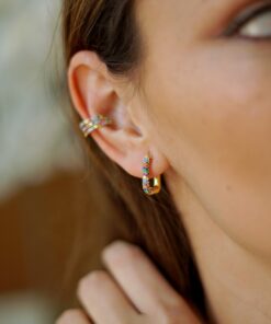 Alternative view of Pendientes MARTINA MULTICOLOR