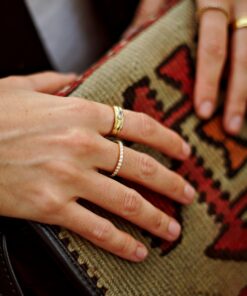 Alternative view of Anillo GENOVA CIRCONITA ORO