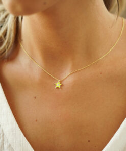 Alternative view of Collar COPPER ESTRELLA AMARILLO