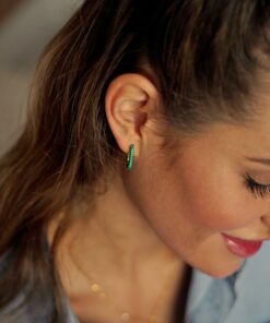 Alternative view of Pendientes MARTINA VERDE