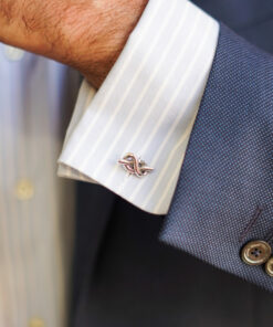 Alternative view of Gemelos plata NUDO LASCA