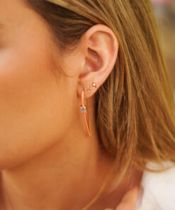 Alternative view of Pendientes TABAR MINI CORAL (UNIDAD)