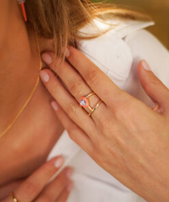 Alternative view of Anillo CALS CORAL