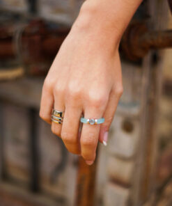 Alternative view of Anillo VISIER CELESTE