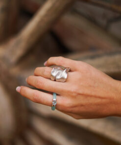 Alternative view of Anillo PRUNES PLATA