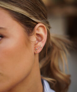 Alternative view of Pendientes TABAR CORAL (UNIDAD)