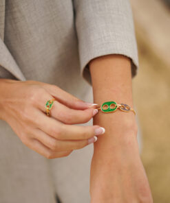 Alternative view of Anillo ALOU VERDE