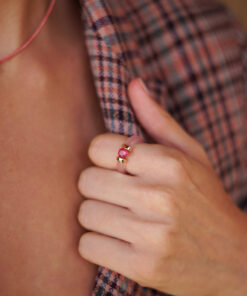 Alternative view of Anillo VISIER ROSA