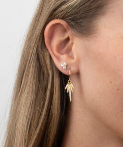 Alternative view of Pendientes Aros PIÑEL ORO