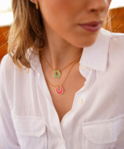 Alternative view of Collar DOMBAY VERDE