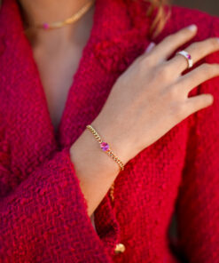 Alternative view of Pulsera POLARIS ROSA