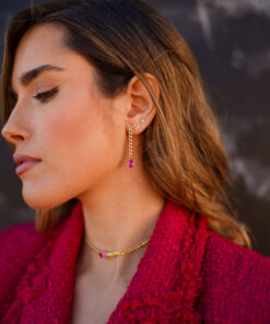 Alternative view of Pendientes POLARIS ROSA