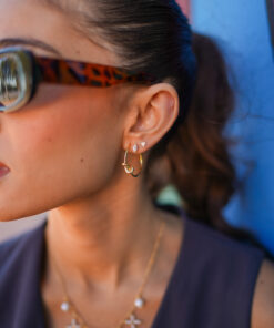 Alternative view of Pendientes TOLIMAN ORO