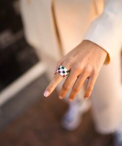 Alternative view of Anillo LIESMA VERDE