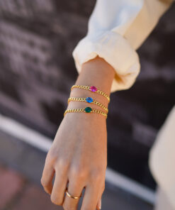 Alternative view of Pulsera POLARIS VERDE