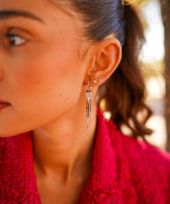 Alternative view of Pendientes FURUD PLATA