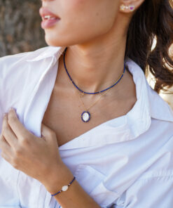 Alternative view of Pulsera ALUDRA LAPISLÁZULI