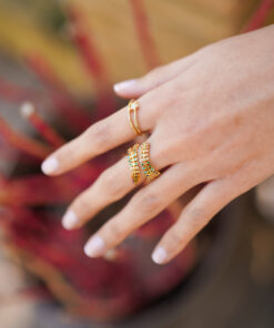 Alternative view of Anillo BUNDA ORO