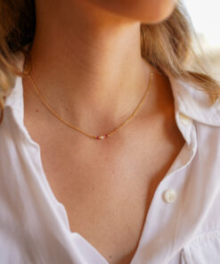 Alternative view of Collar TANGRA GRANATE