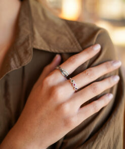 Alternative view of Anillo ZIBAL PLATA