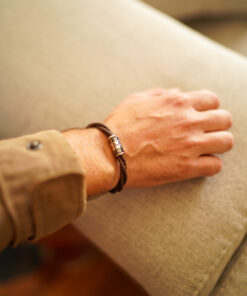 Alternative view of Pulsera ALCHIVA CUERO