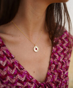 Alternative view of Collar LUXOR ROJO