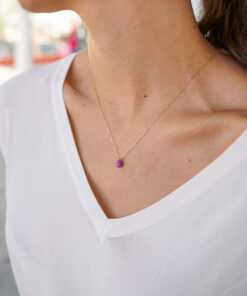 Alternative view of Collar CAIRO LILA