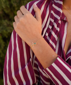 Alternative view of Pulsera HAKOR VERDE