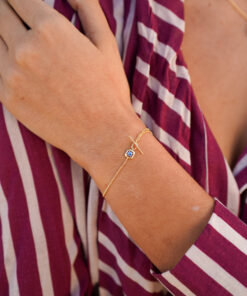 Alternative view of Pulsera HAKOR CELESTE