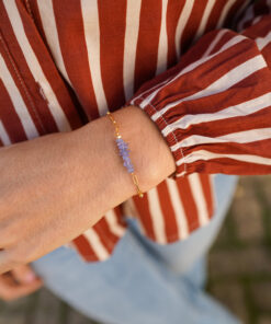 Alternative view of Pulsera MENFIS TANZANITA