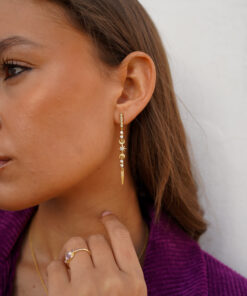 Alternative view of Pendientes HORUS ORO