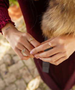 Alternative view of Anillo MAGNO CUARZO ROSA