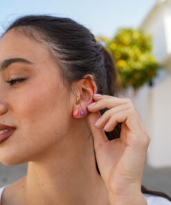 Alternative view of Pendientes CAIRO CORAL (UNIDAD)