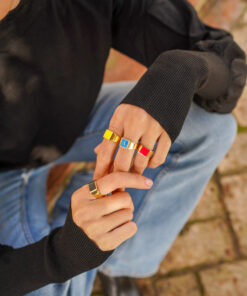 Alternative view of Anillo RAMSÉS AZUL