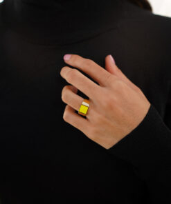 Alternative view of Anillo RAMSÉS AMARILLO