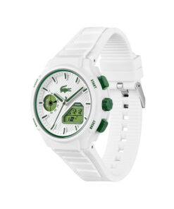 Reloj LACOSTE Blanco de silicona analógico y digital LC33
