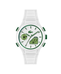Reloj LACOSTE Blanco de silicona analógico y digital LC33