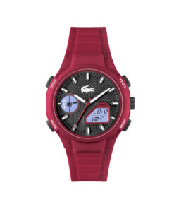 Reloj LACOSTE Rojo de silicona analógico y digital LC33
