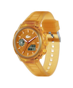 Alternative view of Reloj LACOSTE Naranja de silicona analógico y digital LC33