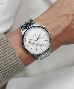 Alternative view of Reloj CLUSE Anthéor Multifunction Watch Steel, Silver Colour, Two-Tone